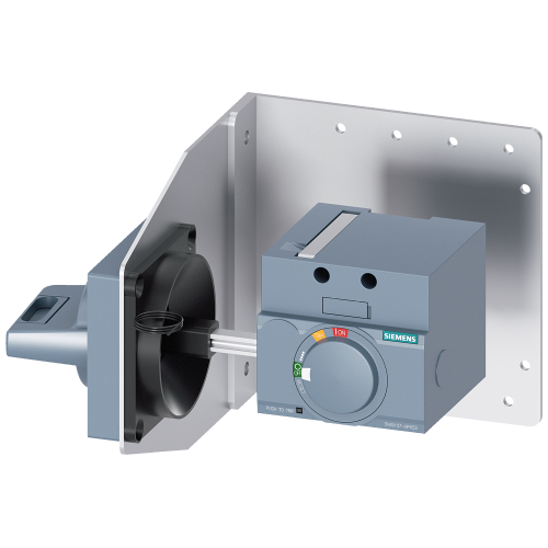 side wall mounted rot. operator standard IEC IP65 with mounting bracket 24V DC lighting kit accessory for: 3VA1 100/160