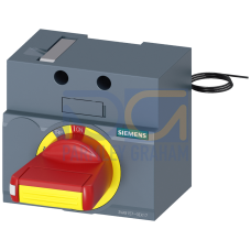 front mounted rotary operator emergency-off IEC IP30/40 24V DC lighting kit accessory for: 3VA1 100/160