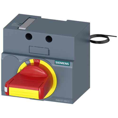 front mounted rotary operator emergency-off IEC IP30/40 24V DC lighting kit accessory for: 3VA1 100/160
