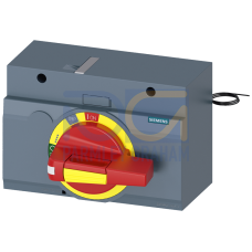 front mounted rotary operator emergency-off IEC IP30/40 24V DC lighting kit accessory for: 3VA1 400/630 3VA2 400/630
