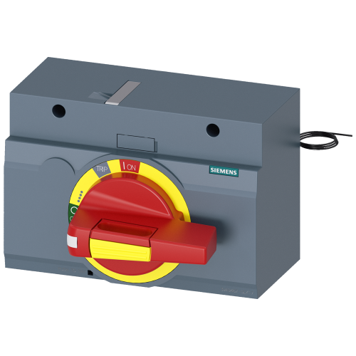front mounted rotary operator emergency-off IEC IP30/40 24V DC lighting kit accessory for: 3VA1 400/630 3VA2 400/630
