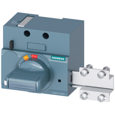 front mounted rotary operator standard with door interlock IEC IP30/40 accessory for: 3VA1 100/160