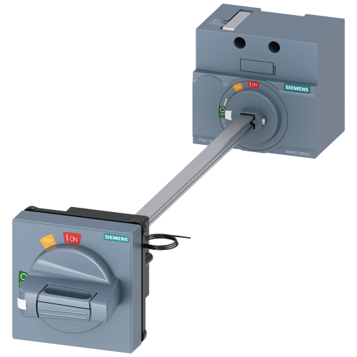 door mounted rotary operator standard IEC IP65 with door interlock 24V DC lighting kit accessory for