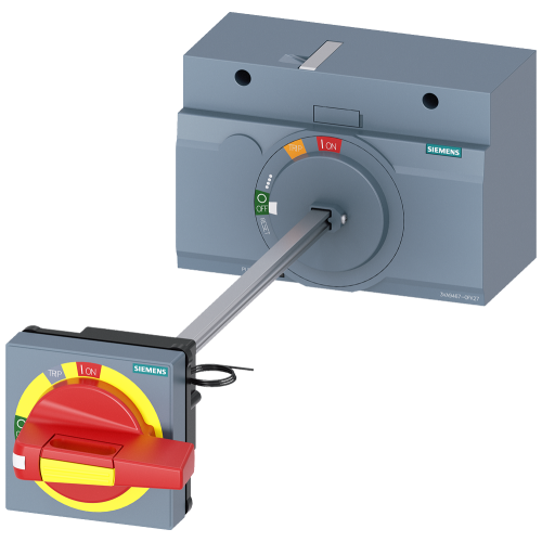door mounted rotary operator emergency-off IEC IP65 with door interlock 24V DC lighting kit accessor