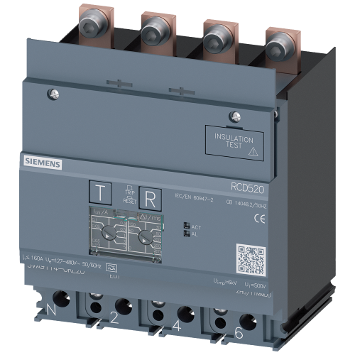 Residual current device RCD520 basic RCD type A mounted below