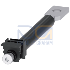 rear connection stud flat long 1 unit accessory for: 3VA1 100/160