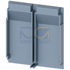 Insulating plate extended, 2-pole, 1 unit, accessories for: 3VA1 160.