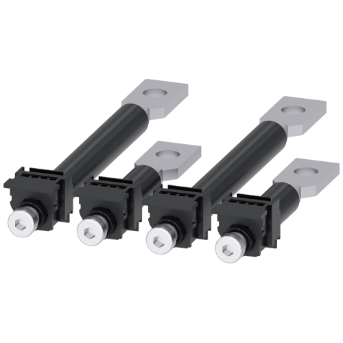 Rear connection stud flat, 4 units, accessories for: 3VA1 100/160.