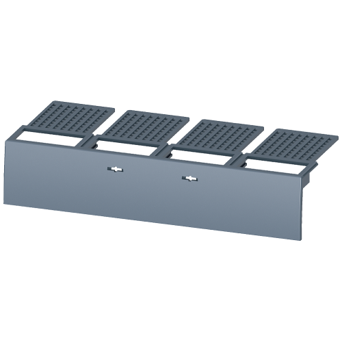 Terminal cover, 4-pole 1 unit, accessories for: 3VA2 400/630.