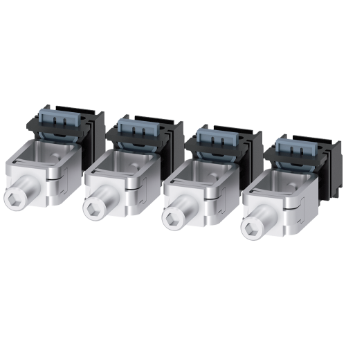 Box terminal, 4 units, accessories for: 3VA1 100/160.