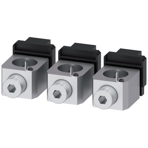 wire connector with control wire voltage tap-off 3 units accessory for: 3VA1 400/630 3VA2 400/630