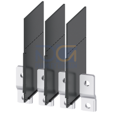 Front bus connectors extended, 4 units, accessories for: 3VA1 100/160.