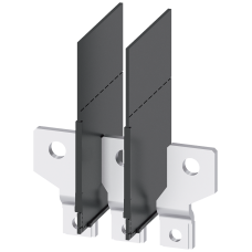 Front bus connectors offset, 3 units, accessories for: 3VA1 100/160.