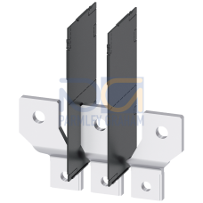 bus connector offset front 3 units accessory for: 3VA1 400/630 3VA2 400/630