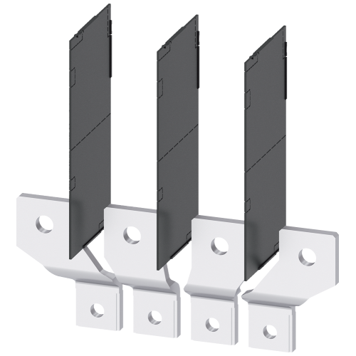 bus connector offset front 4 units accessory for: 3VA1 400/630 3VA2 400/630