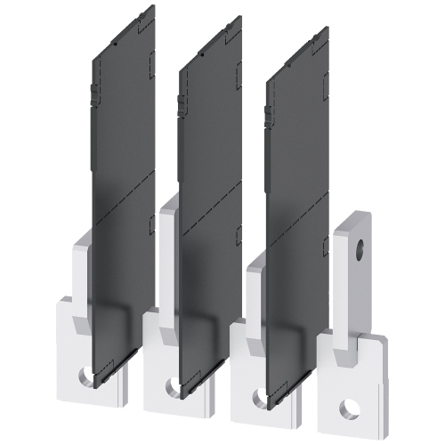 bus connector extended edgewise 4 units accessory for: 3VA1 400/630 3VA2 400/630