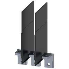 Nut keeper kit, right-angled, 3 units, accessories for: 3VA1 100/160.