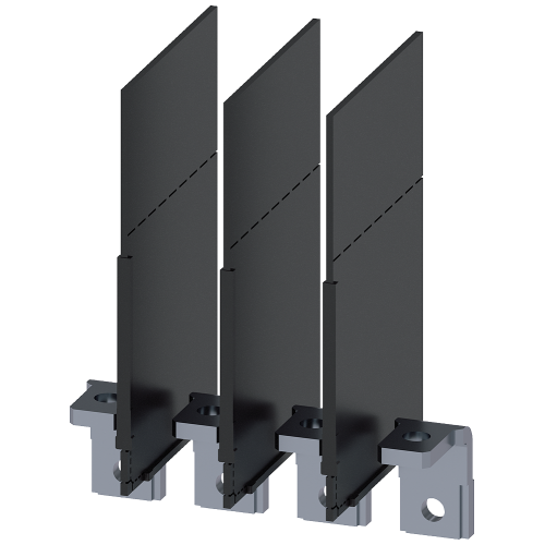 nut keeper kit right-angled 4 units accessory for: 3VA1 100/160