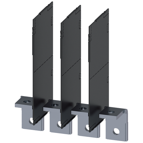 nut keeper kit right-angled 4 units accessory for: 3VA1 400/630 3VA2 400/630