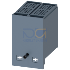 Terminal cover extended, 2-pole, 1 unit, accessories for: 3VA1 160.