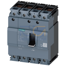 switch disconnector 3VA1 IEC frame 160 4-pole SD100, In=63A without overload protection w/o short-ci