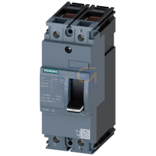 circuit breaker 3VA1 IEC frame 160 breaking capacity class M Icu=55kA @ 415V 2-pole