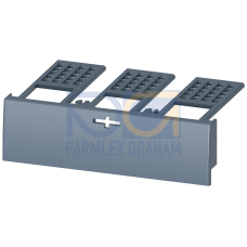 terminal cover for plug-in and draw-out socket accessory for: circuit breaker, 3-pole 3VA1 100/160