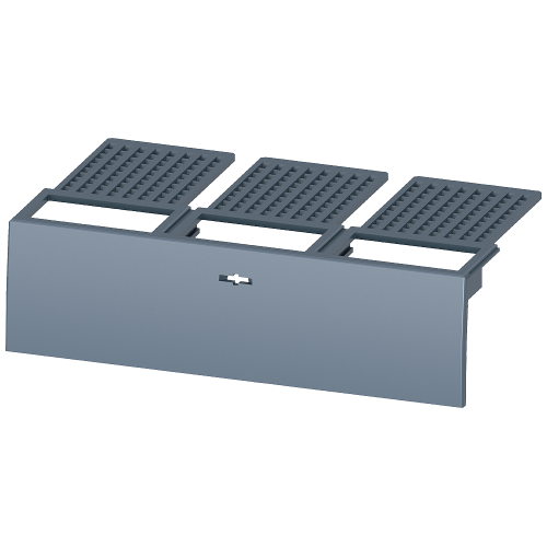 terminal cover for plug-in and draw-out socket accessory for: circuit breaker, 3-pole 3VA1 400/630 3