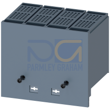 terminal cover long for plug-in and draw-out socket accessory for: circuit breaker, 4-pole 3VA1 100/