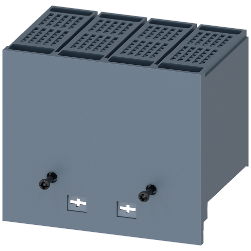 terminal cover long for plug-in and draw-out socket accessory for: circuit breaker, 4-pole 3VA1 100/