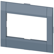 Cover frame 76.2x 45.65 mm (WxH) accessory for: circuit breaker 3-pole