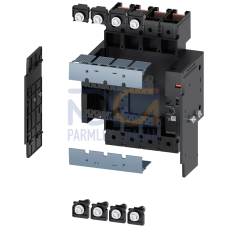 draw-out unit complete kit accessory for: circuit breaker, 4-pole 3VA1 400/630 3VA2 400/630