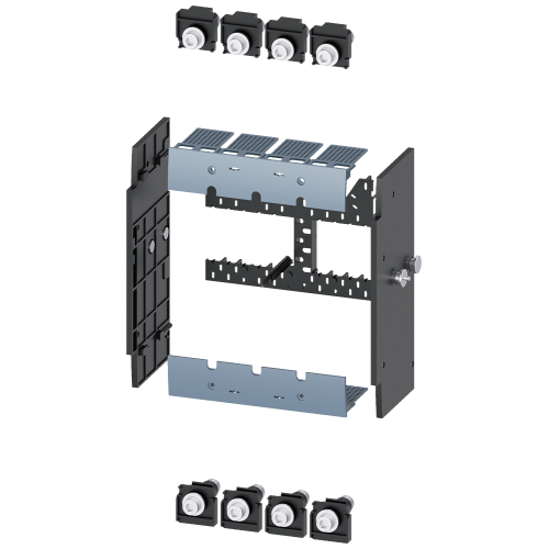Withdrawable unit conversion kit for MCCB, accessory for: circuit breaker, 4-pole