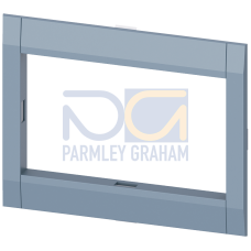 Cover frame 137.6x 109.3 mm (WxH) accessory for: door feedthrough 3VA9357-0KT00