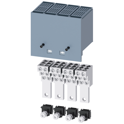 Circular conductor terminal, 6 cables, 4 units, accessory