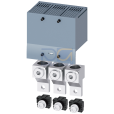 Circular conductor terminal large, with control wire voltage tap, 3 units, accessory