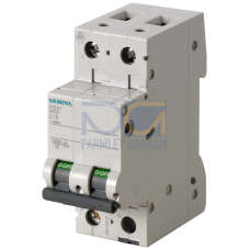 Miniature circuit breaker 400 V 6 kA, 2-pole, B, 25 A