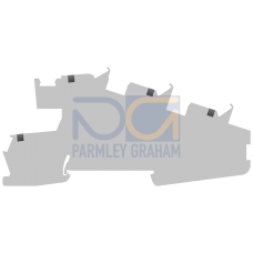 Installation terminal L L 2.5 mm2, 5.2 mm width gray