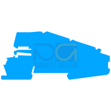 ALPHA, support bracket, for terminal size 2.5 mm2, W: 2 mm