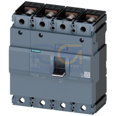 switch disconnector 3VA1 IEC frame 250 4-pole SD100, In=250A without overload protection w/o short-c