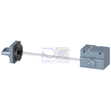 Side wall-mounted rotary operator standard IEC IP65 accessory for: 3VA1250.