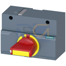 front mounted rotary operator emergency-off IEC IP30/40 accessory for: 3VA1 250