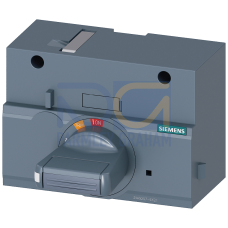 front mounted rotary operator standard with door interlock IEC IP30/40 accessory for: 3VA1 250