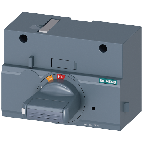 front mounted rotary operator standard with door interlock IEC IP30/40 accessory for: 3VA1 250