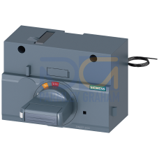 front mounted rotary operator standard with door interlock IEC IP30/40 24V DC lighting kit accessory for: 3VA1 250