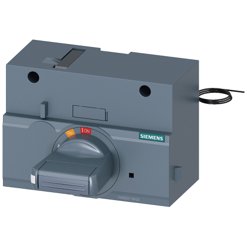 front mounted rotary operator standard with door interlock IEC IP30/40 24V DC lighting kit accessory for: 3VA1 250