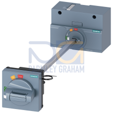 door mounted rotary operator standard IEC IP65 with door interlock 24V DC lighting kit accessory for