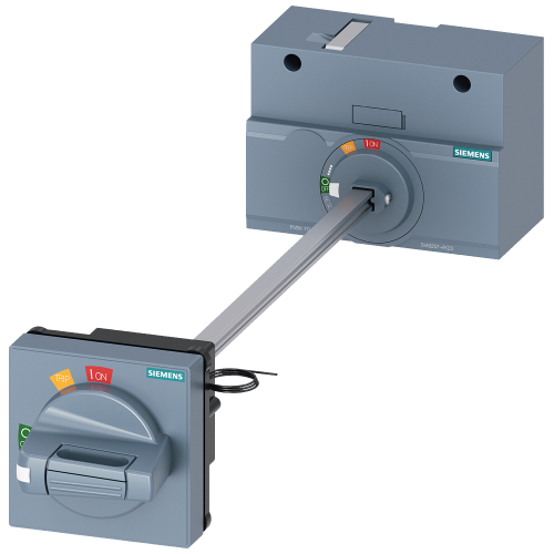 door mounted rotary operator standard IEC IP65 with door interlock 24V DC lighting kit accessory for