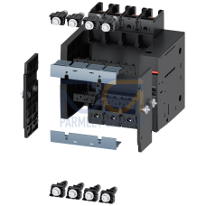 Withdrawable unit, complete kit, accessory for: circuit breaker, 4-pole 3VA1 250