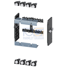Withdrawable unit conversion kit for MCCB, accessory for: circuit breaker, 4-pole